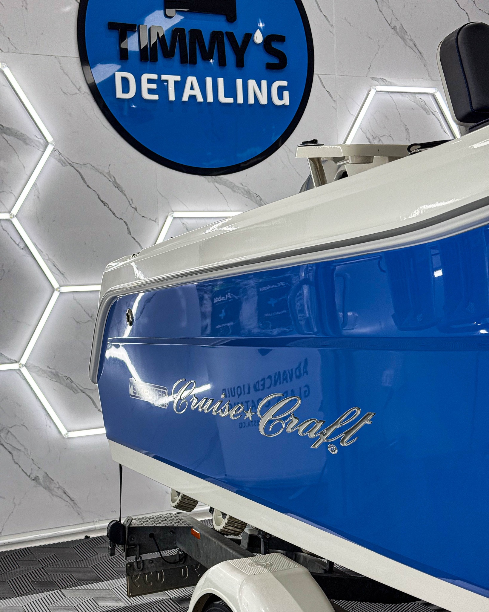 Boat detailing and marine paint protection Melbourne