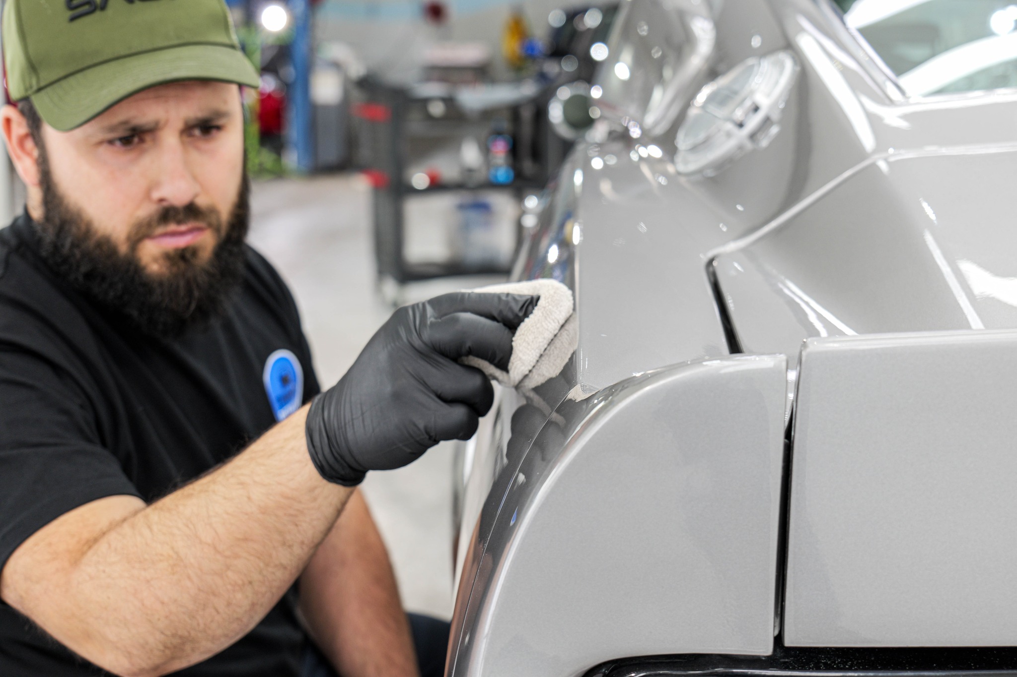 Paint protection film PPF being applied in Melbourne