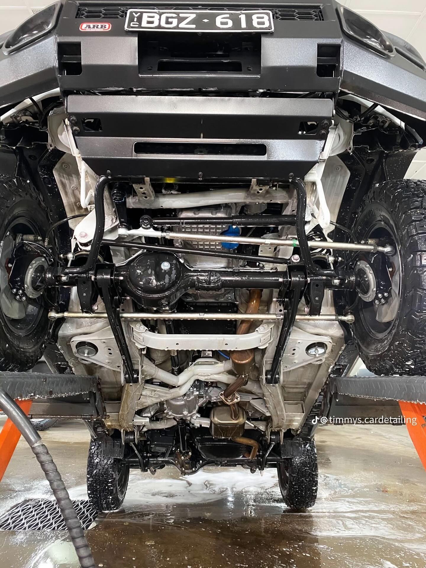 Undercarriage after wash Melbourne